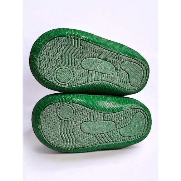 Western Chief  Infant Fleece Frog Boots 2/3 (6-12 mo) Green Frog NWT - Picture 8 of 10